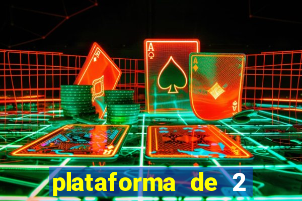 plataforma de 2 reais cassino