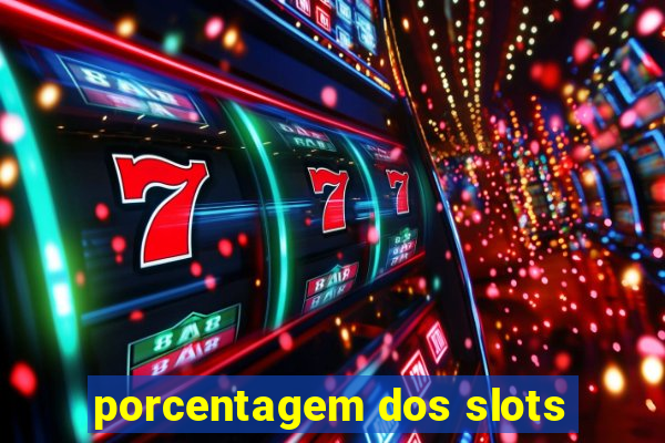 porcentagem dos slots
