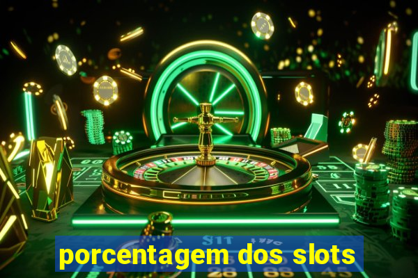 porcentagem dos slots
