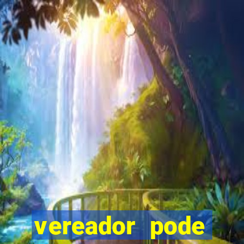 vereador pode patrocinar time de futebol
