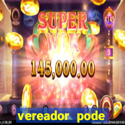 vereador pode patrocinar time de futebol