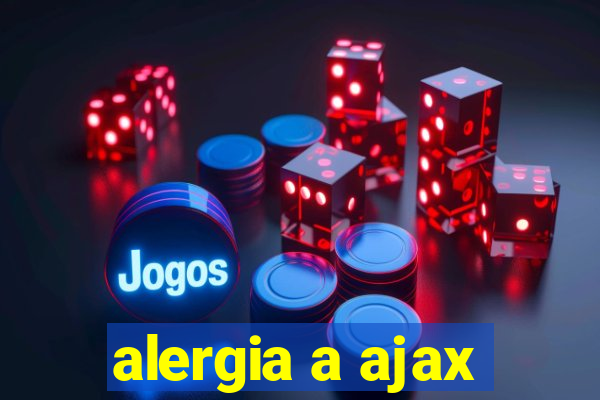 alergia a ajax