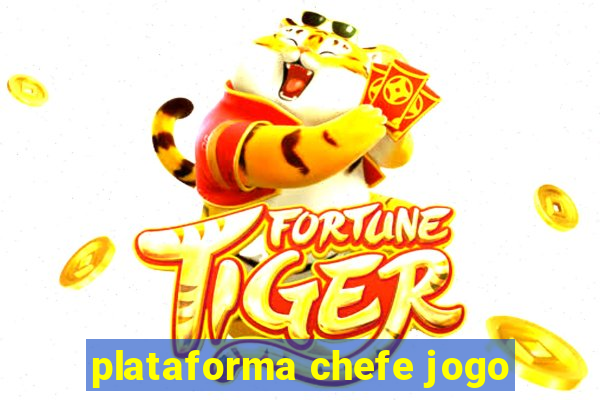 plataforma chefe jogo