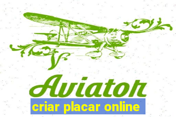 criar placar online