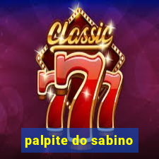 palpite do sabino