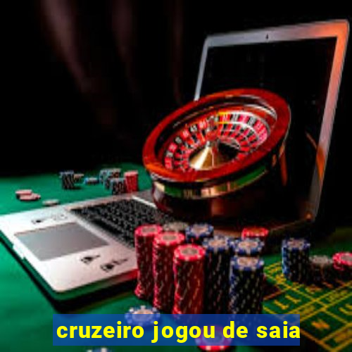 cruzeiro jogou de saia