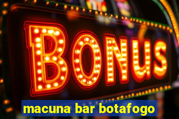 macuna bar botafogo