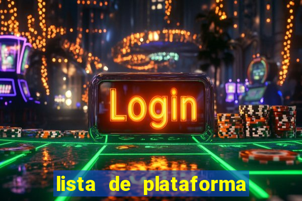 lista de plataforma de jogos