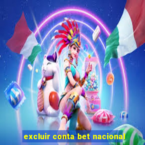 excluir conta bet nacional