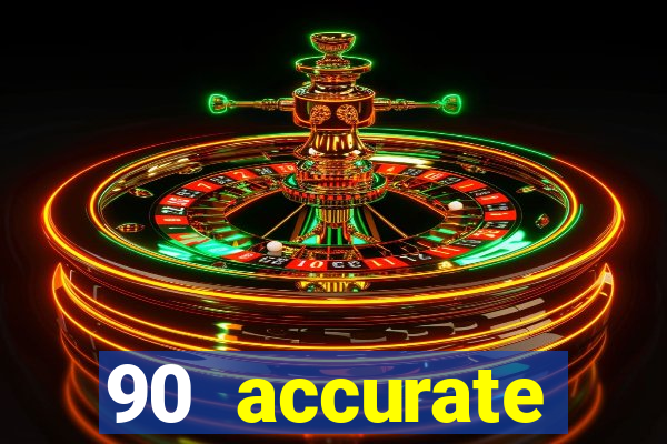 90 accurate football predictions