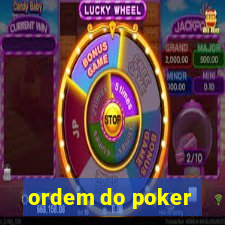 ordem do poker