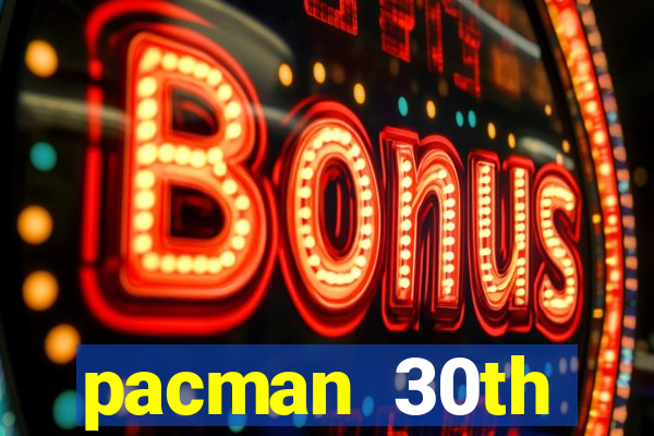 pacman 30th anniversary sonic