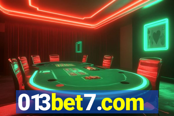 013bet7.com