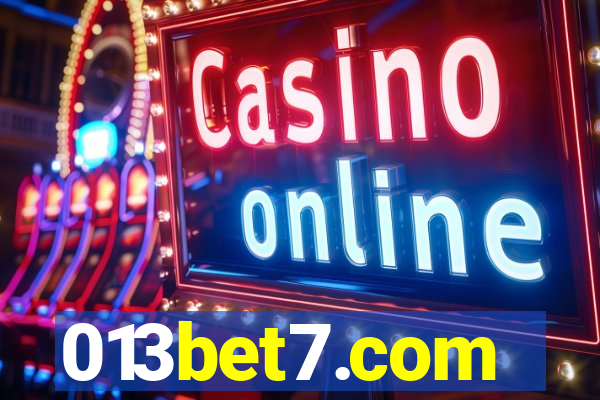 013bet7.com