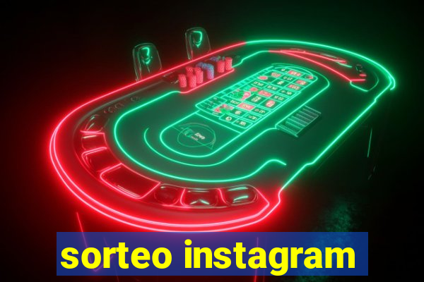 sorteo instagram
