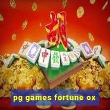 pg games fortune ox