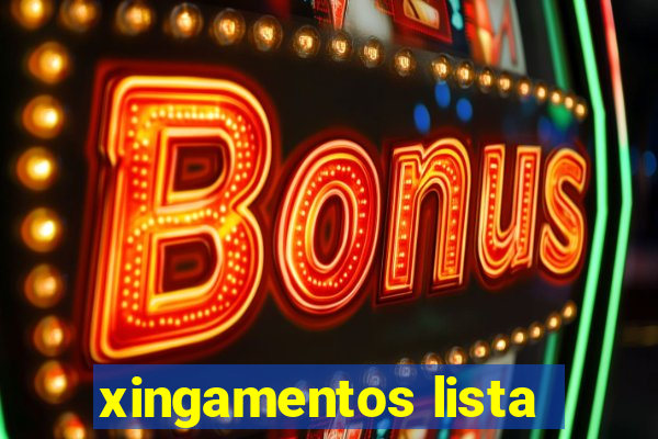 xingamentos lista