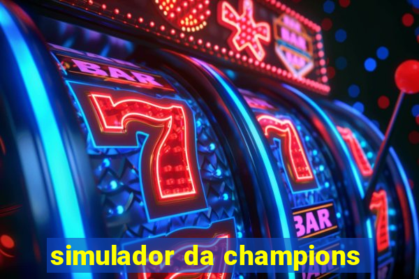 simulador da champions
