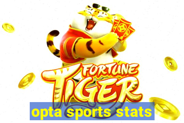 opta sports stats