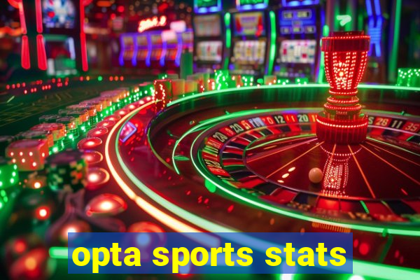opta sports stats