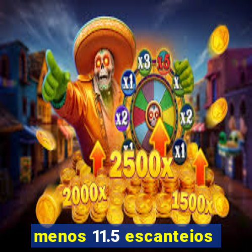 menos 11.5 escanteios