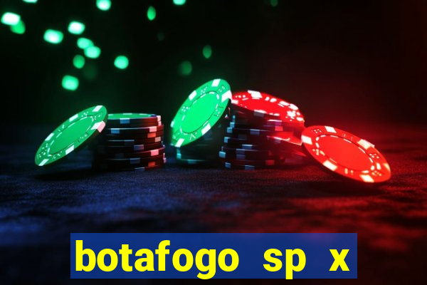 botafogo sp x palmeiras futemax