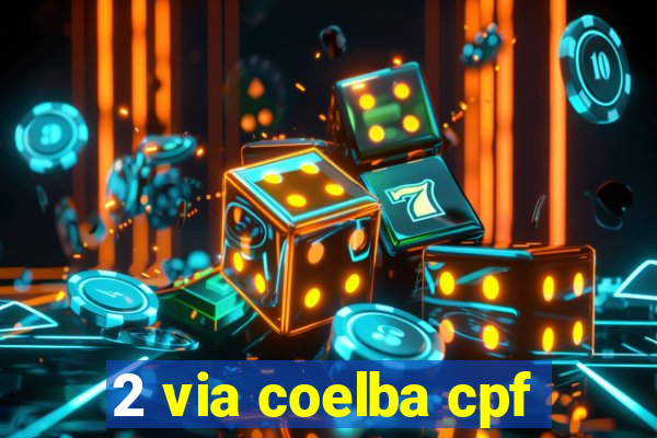 2 via coelba cpf