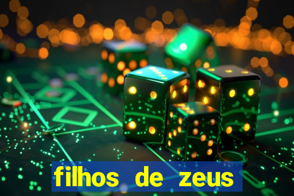filhos de zeus mitologia grega