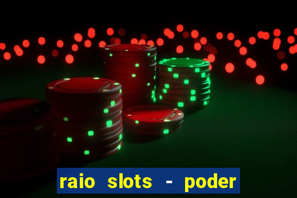 raio slots - poder de zéus