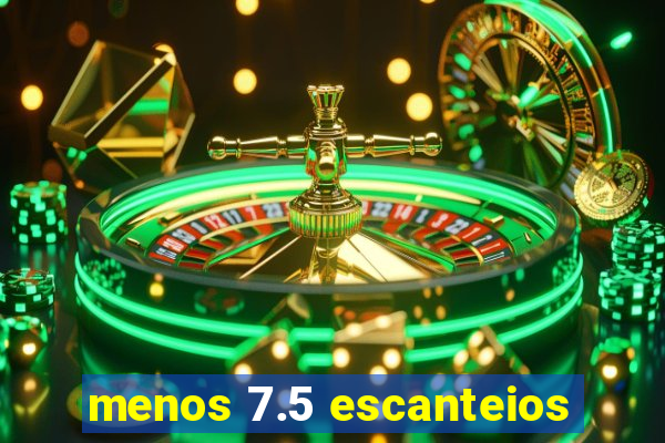 menos 7.5 escanteios