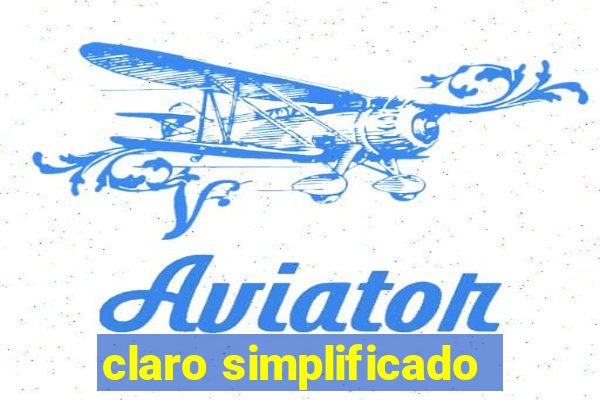 claro simplificado