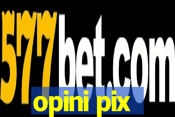 opini pix