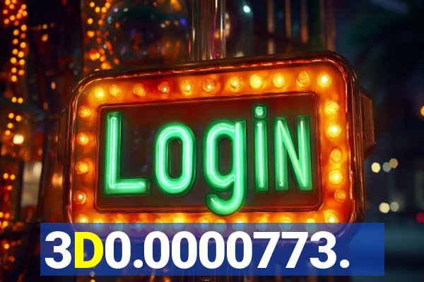 3D0.0000773.