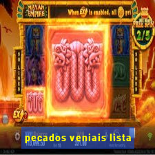 pecados veniais lista