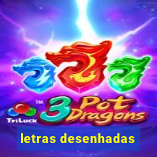 letras desenhadas