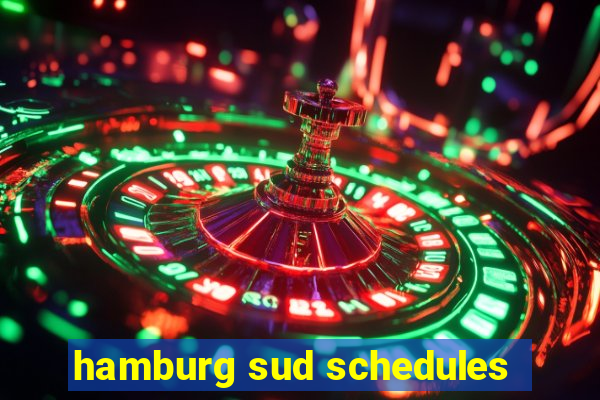 hamburg sud schedules