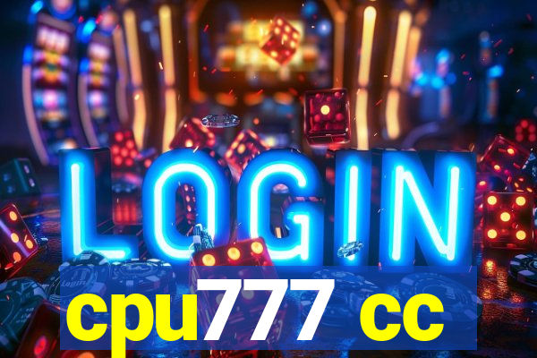 cpu777 cc