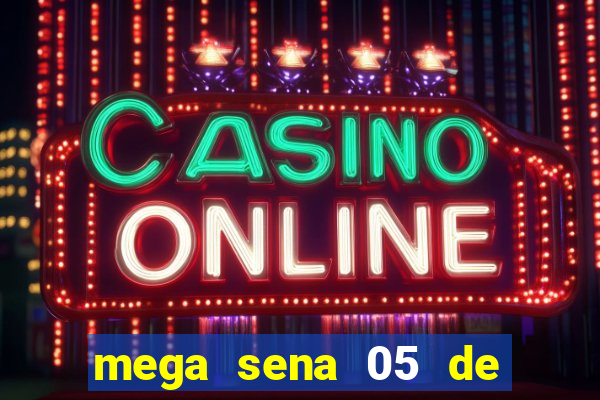 mega sena 05 de julho de 1988