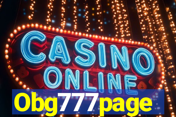 Obg777page
