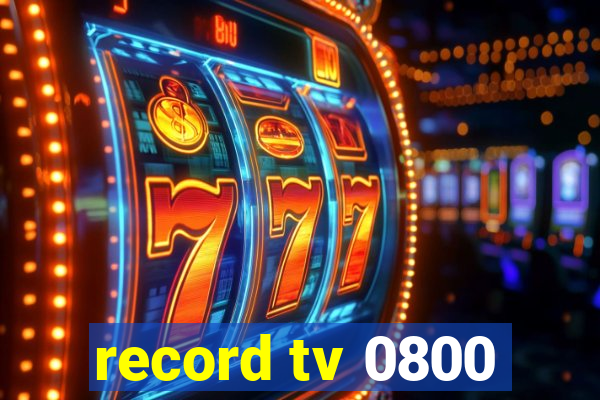 record tv 0800