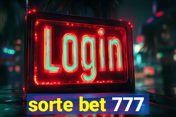 sorte bet 777