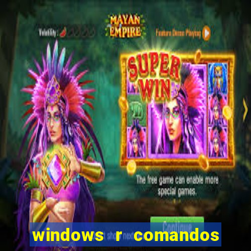 windows r comandos para limpar