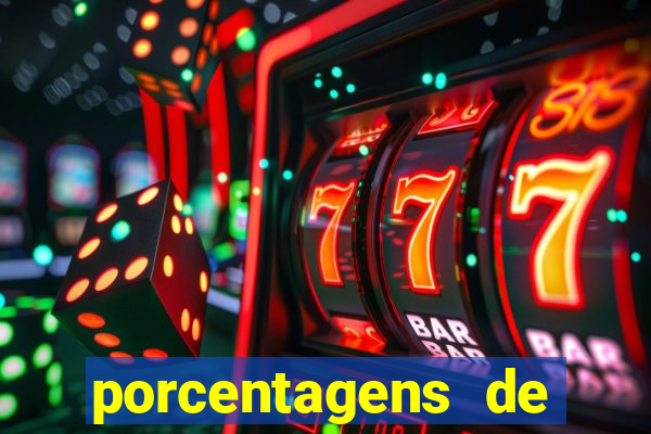 porcentagens de jogos pagantes