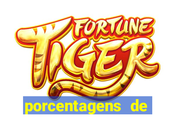 porcentagens de jogos pagantes