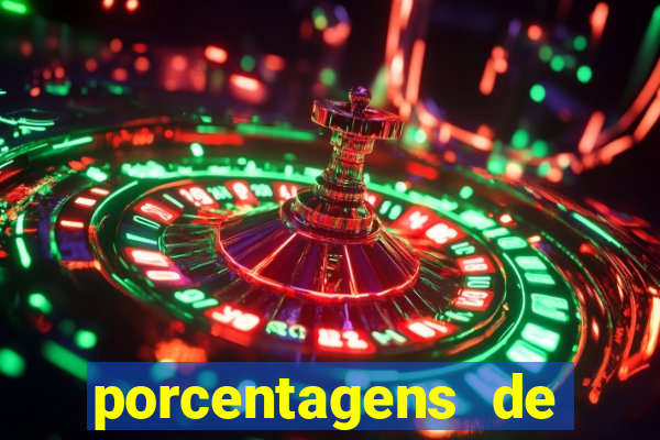 porcentagens de jogos pagantes