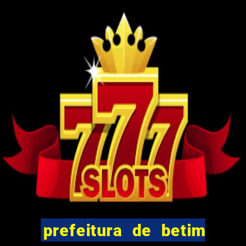 prefeitura de betim contracheque online
