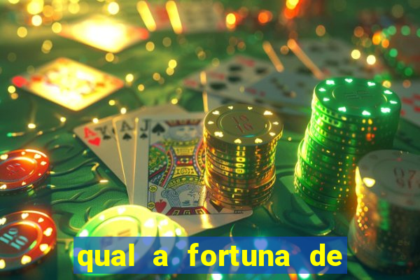 qual a fortuna de mari maria