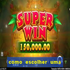 como escolher uma boa cartela de bingo