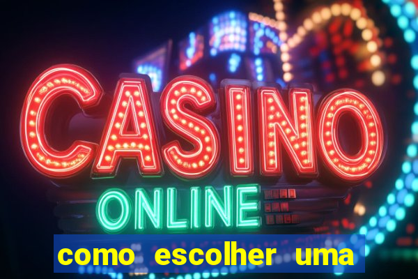 como escolher uma boa cartela de bingo