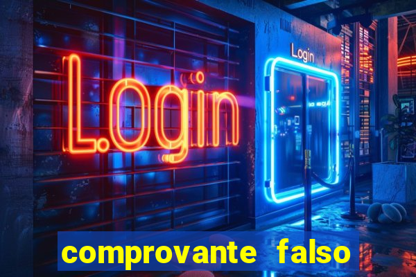 comprovante falso de 50 reais